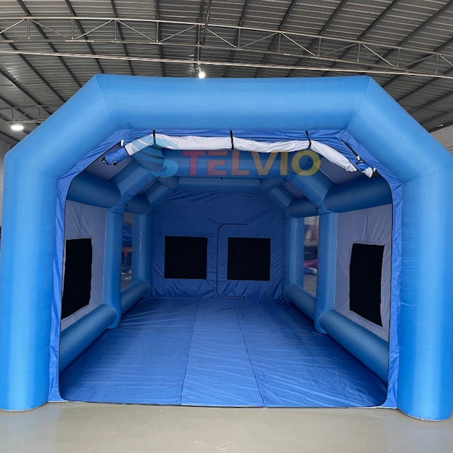 Outdoor Portable Inflatable Spray Booth for Sale - Custom Car Paint Tent